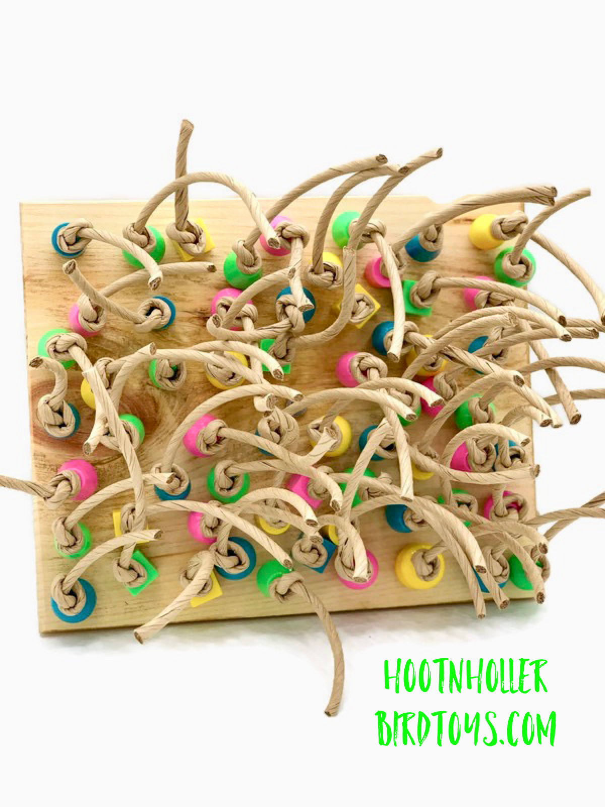 Preening Wall Bird Toy | Great For Pluckers and Overpreeners