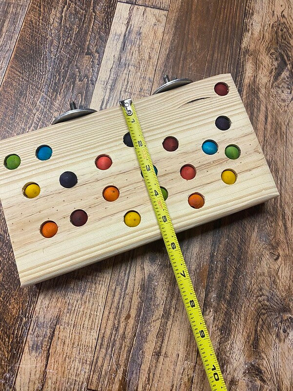 Gumball Forager Platform Perch | Perch For Large Parrots